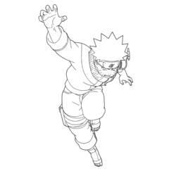 Dibujo para colorear: Naruto (Dibujos animados) #38171 - Dibujos para Colorear e Imprimir Gratis