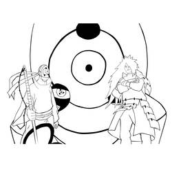 Dibujo para colorear: Naruto (Dibujos animados) #38179 - Dibujos para Colorear e Imprimir Gratis