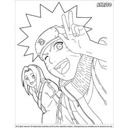 Dibujo para colorear: Naruto (Dibujos animados) #38207 - Dibujos para Colorear e Imprimir Gratis