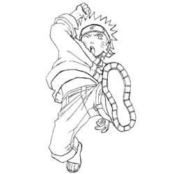 Dibujo para colorear: Naruto (Dibujos animados) #38209 - Dibujos para Colorear e Imprimir Gratis