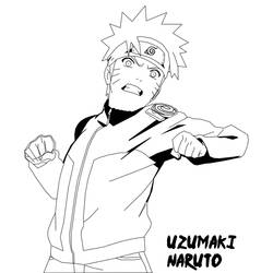 Dibujo para colorear: Naruto (Dibujos animados) #38221 - Dibujos para Colorear e Imprimir Gratis