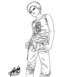 Dibujo para colorear: Naruto (Dibujos animados) #38234 - Dibujos para Colorear e Imprimir Gratis