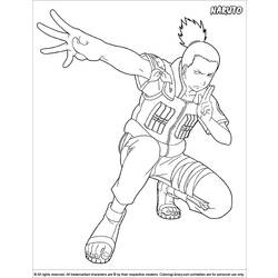 Dibujo para colorear: Naruto (Dibujos animados) #38280 - Dibujos para Colorear e Imprimir Gratis