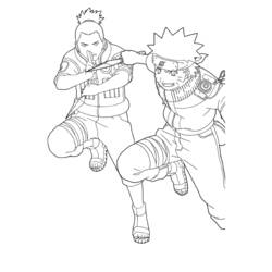 Dibujo para colorear: Naruto (Dibujos animados) #38293 - Dibujos para Colorear e Imprimir Gratis