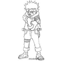 Dibujo para colorear: Naruto (Dibujos animados) #38301 - Dibujos para Colorear e Imprimir Gratis