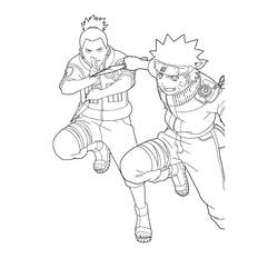 Dibujo para colorear: Naruto (Dibujos animados) #38321 - Dibujos para Colorear e Imprimir Gratis