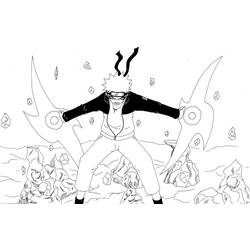 Dibujo para colorear: Naruto (Dibujos animados) #38330 - Dibujos para Colorear e Imprimir Gratis