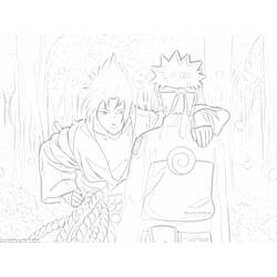 Dibujo para colorear: Naruto (Dibujos animados) #38360 - Dibujos para Colorear e Imprimir Gratis