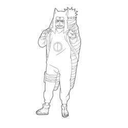 Dibujo para colorear: Naruto (Dibujos animados) #38381 - Dibujos para Colorear e Imprimir Gratis