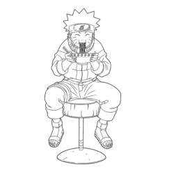 Dibujo para colorear: Naruto (Dibujos animados) #38382 - Dibujos para Colorear e Imprimir Gratis