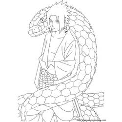 Dibujo para colorear: Naruto (Dibujos animados) #38395 - Dibujos para Colorear e Imprimir Gratis