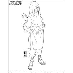 Dibujo para colorear: Naruto (Dibujos animados) #38396 - Dibujos para Colorear e Imprimir Gratis