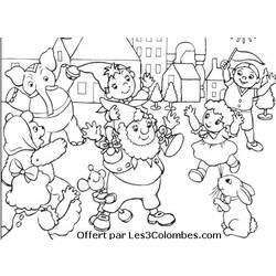 Dibujo para colorear: Noddy (Dibujos animados) #44607 - Dibujos para Colorear e Imprimir Gratis