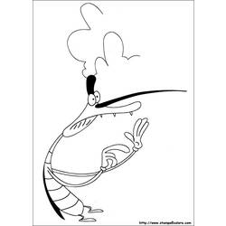Dibujo para colorear: Oggy and the Cockroaches (Dibujos animados) #38030 - Dibujos para Colorear e Imprimir Gratis