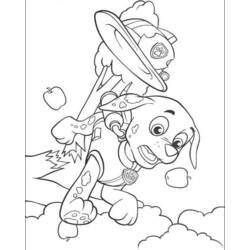 Dibujo para colorear: Paw Patrol (Dibujos animados) #44345 - Dibujos para Colorear e Imprimir Gratis