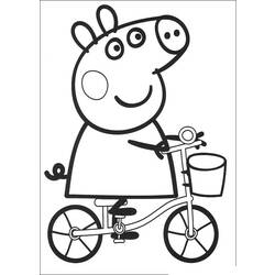 Dibujo para colorear: Peppa Pig (Dibujos animados) #44093 - Dibujos para Colorear e Imprimir Gratis