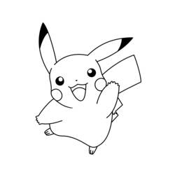 Dibujo para colorear: Pokemon (Dibujos animados) #24614 - Dibujos para Colorear e Imprimir Gratis