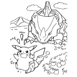 Dibujo para colorear: Pokemon (Dibujos animados) #24622 - Dibujos para Colorear e Imprimir Gratis