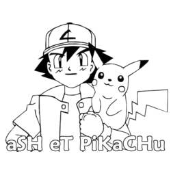 Dibujo para colorear: Pokemon (Dibujos animados) #24639 - Dibujos para Colorear e Imprimir Gratis