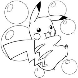 Dibujo para colorear: Pokemon (Dibujos animados) #24655 - Dibujos para Colorear e Imprimir Gratis