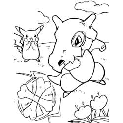 Dibujo para colorear: Pokemon (Dibujos animados) #24690 - Dibujos para Colorear e Imprimir Gratis