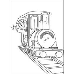 Dibujo para colorear: Postman Pat (Dibujos animados) #49473 - Dibujos para Colorear e Imprimir Gratis