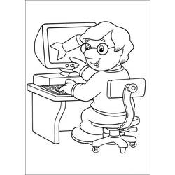 Dibujo para colorear: Postman Pat (Dibujos animados) #49495 - Dibujos para Colorear e Imprimir Gratis
