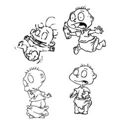 Dibujo para colorear: Rugrats (Dibujos animados) #52697 - Dibujos para Colorear e Imprimir Gratis