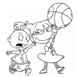 Dibujo para colorear: Rugrats (Dibujos animados) #52702 - Dibujos para Colorear e Imprimir Gratis