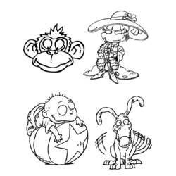 Dibujo para colorear: Rugrats (Dibujos animados) #52704 - Dibujos para Colorear e Imprimir Gratis
