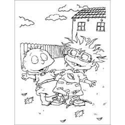 Dibujo para colorear: Rugrats (Dibujos animados) #52706 - Dibujos para Colorear e Imprimir Gratis