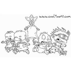 Dibujo para colorear: Rugrats (Dibujos animados) #52707 - Dibujos para Colorear e Imprimir Gratis