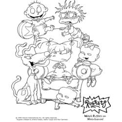 Dibujo para colorear: Rugrats (Dibujos animados) #52727 - Dibujos para Colorear e Imprimir Gratis