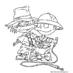 Dibujo para colorear: Rugrats (Dibujos animados) #52742 - Dibujos para Colorear e Imprimir Gratis