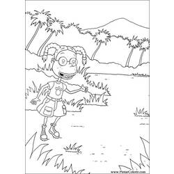 Dibujo para colorear: Rugrats (Dibujos animados) #52757 - Dibujos para Colorear e Imprimir Gratis