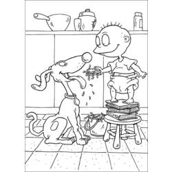 Dibujo para colorear: Rugrats (Dibujos animados) #52772 - Dibujos para Colorear e Imprimir Gratis