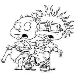 Dibujo para colorear: Rugrats (Dibujos animados) #52781 - Dibujos para Colorear e Imprimir Gratis