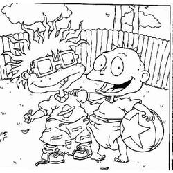 Dibujo para colorear: Rugrats (Dibujos animados) #52784 - Dibujos para Colorear e Imprimir Gratis