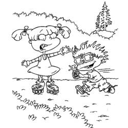 Dibujo para colorear: Rugrats (Dibujos animados) #52790 - Dibujos para Colorear e Imprimir Gratis