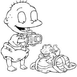 Dibujo para colorear: Rugrats (Dibujos animados) #52835 - Dibujos para Colorear e Imprimir Gratis