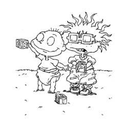 Dibujo para colorear: Rugrats (Dibujos animados) #52837 - Dibujos para Colorear e Imprimir Gratis