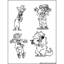 Dibujo para colorear: Rugrats (Dibujos animados) #52905 - Dibujos para Colorear e Imprimir Gratis
