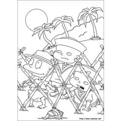 Dibujo para colorear: Rugrats (Dibujos animados) #52922 - Dibujos para Colorear e Imprimir Gratis