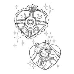 Dibujo para colorear: Sailor Moon (Dibujos animados) #50253 - Dibujos para Colorear e Imprimir Gratis