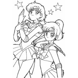 Dibujo para colorear: Sailor Moon (Dibujos animados) #50254 - Dibujos para Colorear e Imprimir Gratis