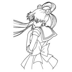Dibujo para colorear: Sailor Moon (Dibujos animados) #50274 - Dibujos para Colorear e Imprimir Gratis