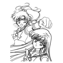 Dibujo para colorear: Sailor Moon (Dibujos animados) #50290 - Dibujos para Colorear e Imprimir Gratis