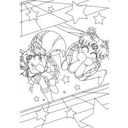 Dibujo para colorear: Sailor Moon (Dibujos animados) #50337 - Dibujos para Colorear e Imprimir Gratis
