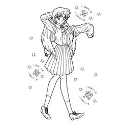 Dibujo para colorear: Sailor Moon (Dibujos animados) #50360 - Dibujos para Colorear e Imprimir Gratis