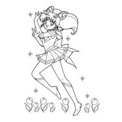 Dibujo para colorear: Sailor Moon (Dibujos animados) #50373 - Dibujos para Colorear e Imprimir Gratis
